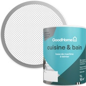 Peinture cuisine & bain 1L satin Base C - GoodHome - Brico Dépôt