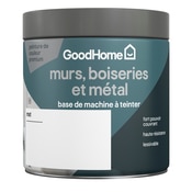 Peinture murs, boiseries et métal 236 ml mat Base C - GoodHome - Brico Dépôt