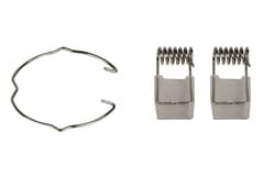 kit de clips de supports pour spot à encastrer métal gris - Cooke and Lewis - Brico Dépôt