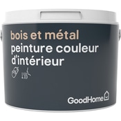 Peinture murs, boiseries et métal satin 2,5 L Base A - GoodHome - Brico Dépôt