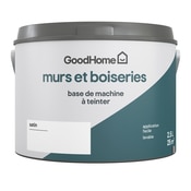 Peinture murs, boiseries et métal satin 2,5 L Base C - GoodHome - Brico Dépôt