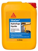 Enduit hydrofuge liquide en bidon de 5 L - Sika - Brico Dépôt