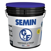 Enduit pâte garnissage & finiton 25 Kg - Semin - Brico Dépôt