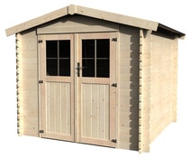 Abri de jardin en bois 28 mm "HECTOR" - 4,30 m² - Brico Dépôt