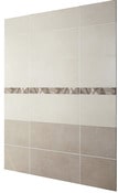 Carrelage mural "Cémento" beige - l. 20 x L. 40 cm - Brico Dépôt