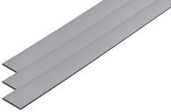 Lot de 3 moulures adhésives pour portes de placard L. 569 mm - gris - Form - Brico Dépôt