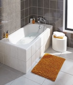 Baignoire droite "Troyes" L. 170 x l. 70 cm - Brico Dépôt