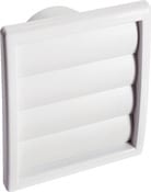 Grille PVC à clapet blanc - 155 x 155 mm - Brico Dépôt