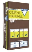 Ciment naturel prompt, tous travaux de maçonnerie courante - Sac de 25 kg - Vicat - Brico Dépôt