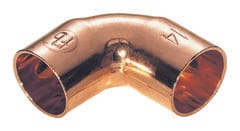 10 coudes à souder femelle en cuivre - 90 ° Ø 18 mm - Somatherm - Brico Dépôt