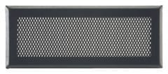 Grille d'aération noire - 50 x 20 cm - Brico Dépôt