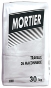 Mortier pour travaux de maçonnerie - sac de 30 kg - Brico Dépôt