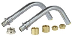 Kit d'alimentation pour radiateur PER - Ø 16 mm - Somatherm - Brico Dépôt