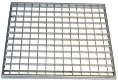 Grille en acier galvanisé 320 x 320 x 20 mm - Brico Dépôt