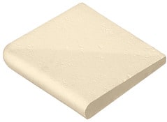 Angle sortant en granulats de matière naturelle béton beige aspect vieilli 450x450x40 mm - Brico Dépôt