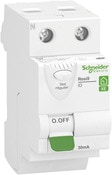 Interrupteur différentiel, 30 mA 40A type AC automatique (embrochable) - Schneider Electric - Brico Dépôt