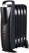 Mini radiateur bain d'huile noir - 500 W - Brico Dépôt