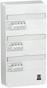 Tableau monté câblé 3 rangées 39 modules T3/T4/T5 - Schneider Electric - Brico Dépôt