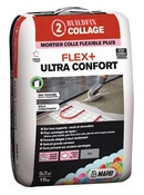 Mortier colle flex ultra confort C2TES1* - Gris - 15 kg - Mapei - Brico Dépôt