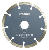 Disques diamant segmentés 125 mm - Erbauer - Brico Dépôt