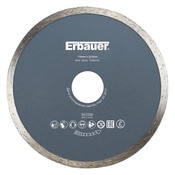 Disques diamants continus carrelage 115 mm - Erbauer - Brico Dépôt