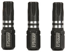 Embouts Impact Torx 30 25 mm 3 pcs - Erbauer - Brico Dépôt