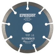 Disques diamant segmentés 115 x 22,2 mm - Erbauer - Brico Dépôt