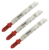 Lot de 3 lames de scie sauteuse T - SJG76802 (T118B) - Brico Dépôt