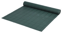 Canisse PVC verte - Hauteur. 1 m x L. 3 m - Blooma - Brico Dépôt