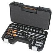 Coffret à douilles 1/4" 3/8" – 67 pièces - Brico Dépôt