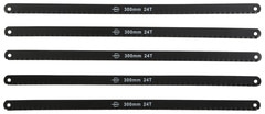 Lot de 5 lames de scie à métaux 300 mm Magnusson - SW71 - Brico Dépôt