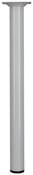 Pied rond en acier blanc pour table basse Ø 30 mm H. 350 mm - Handix - Brico Dépôt