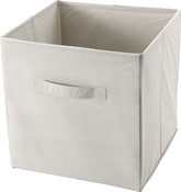 Boite de rangement beige H. 29 x L. 29 x P. 29,5 cm - Brico Dépôt