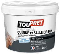 Enduit spécial pièces humides 5 kg - Toupret - Brico Dépôt