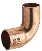2 coudes pour tube cuivre Ø 16 mm avec embouts M/F angle 90 ° - Noyon & Thiebault - Brico Dépôt