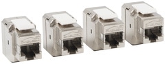 Lot de 4 connecteurs RJ45 grade 3 cat. 6 blindés - Brico Dépôt