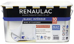 Peinture Blanc Mur Plafond Et Boiserie Résiste Extrême V33 Mat