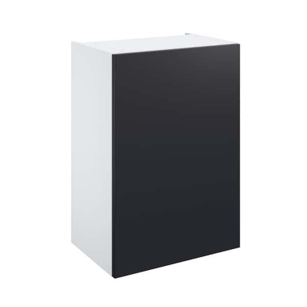 Meuble haut "Dorice" anthracite mat l.50 x h.72 x p.32 cm 1 porte - Brico Dépôt