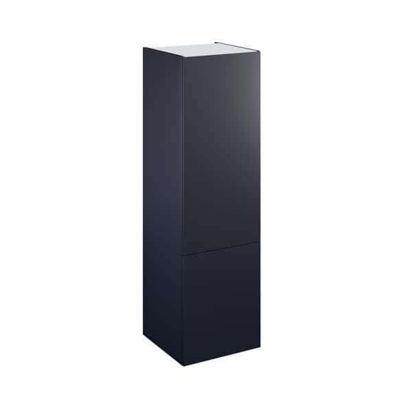 Colonne "Dorice" bleu nuit mat l.60 x h.201 x p.57 cm 2 portes - Brico Dépôt