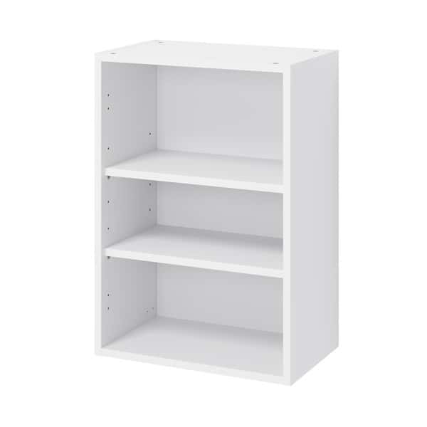 Meuble haut "Jarod" blanc givré l.50 x h.72 x p.32 cm 1 porte - Brico Dépôt