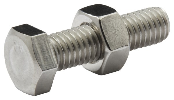 Boulons tête hexa inox 8 x 30 mm - Diall - Brico Dépôt