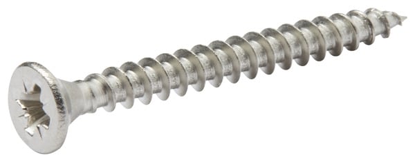 Vis agglo fraisées inox A2 4 x 40 mm 20 pièces - Diall - Brico Dépôt