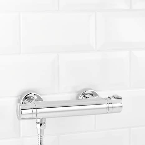 Mitigeur de douche thermostatique "Bantry" - NF - GoodHome - Brico Dépôt