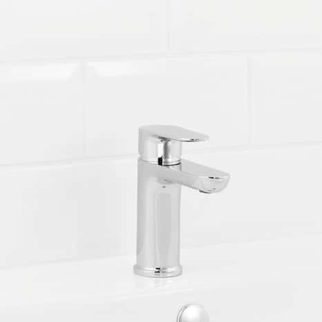 Mitigeur lavabo "Piana" Ø. 35 mmx H. 14,7 cm - GoodHome - Brico Dépôt