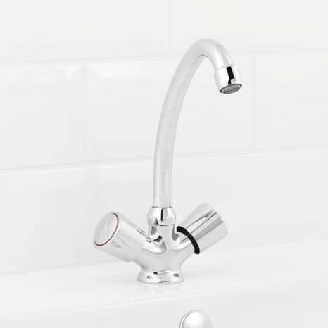 Mélangeur lavabo "Talais" chrome - NF - GoodHome - Brico Dépôt