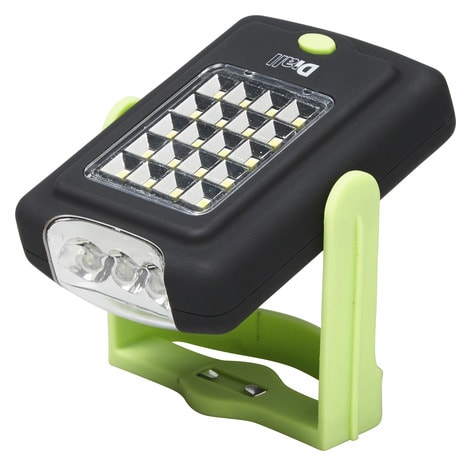 Torche carrée verte à LED 115 lm - Diall - Brico Dépôt