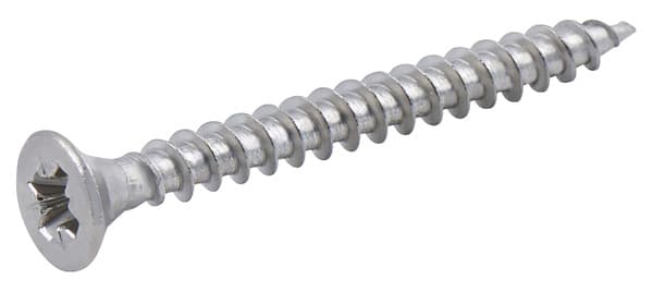 Vis agglo fraisées inox A2 4,5 x 45 mm 200 pièces - Diall - Brico Dépôt