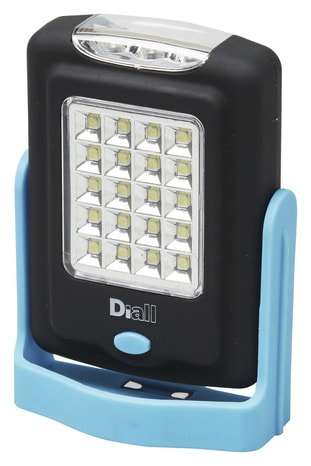 Torche carrée à LED 220 lm bleue - Diall - Brico Dépôt