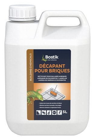 Décapant pour briques** Jaune 5 L - BOSTIK - Brico Dépôt