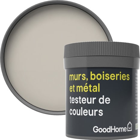 Testeur Peinture haute résistance murs, boiseries et métal intérieure acrylique Mat Beige Tijuana 50 ml - GoodHome - Brico Dépôt